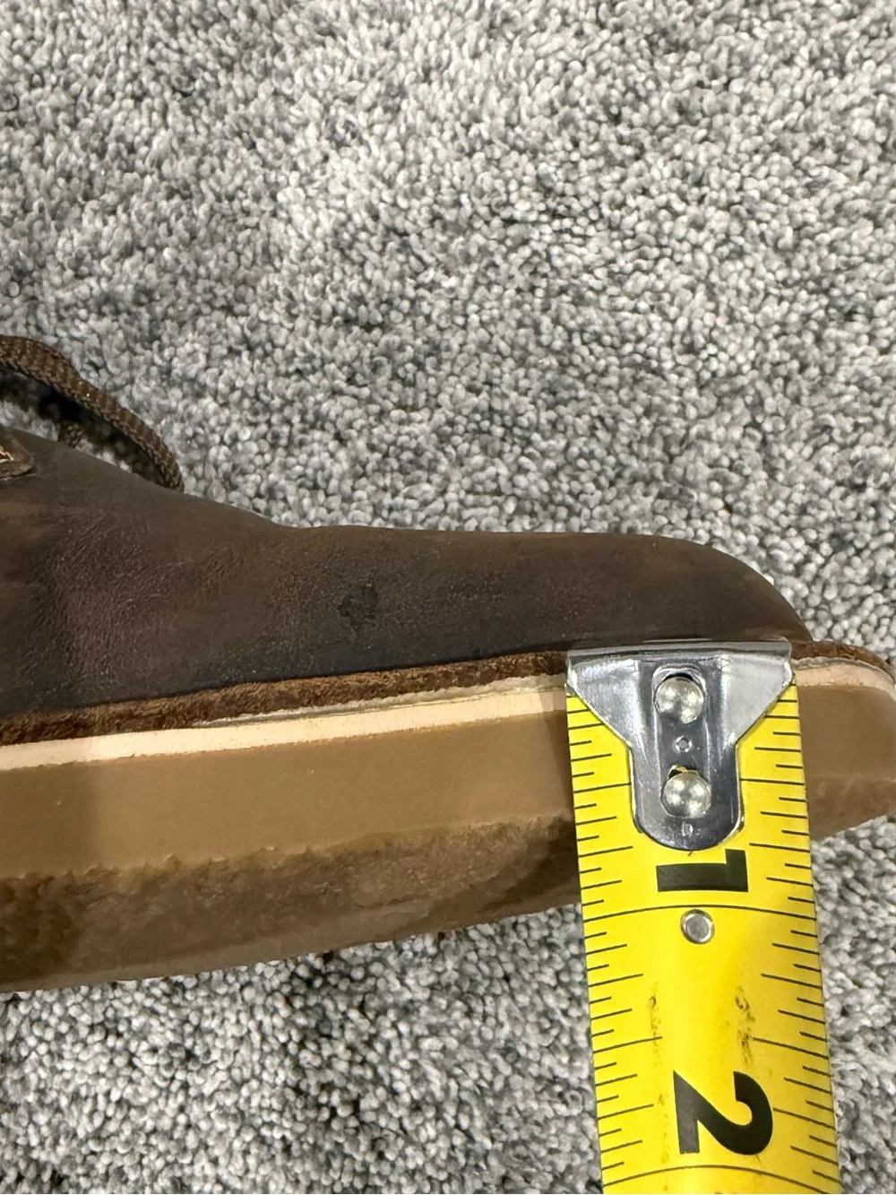 Clarks Brown Leather Chukka Boots Ortholite Comfort Gorpcore Cabin Men’s US 13